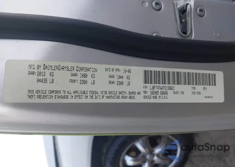 2007 Jeep Compass Sport from USA, damaged, VIN 1J8FT47WX7D158621